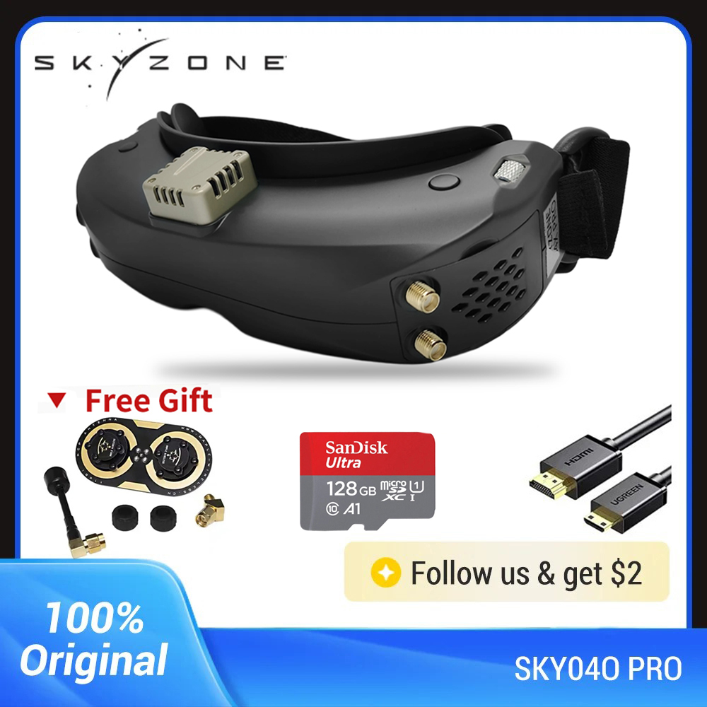 Skyzone Sky04O Pro Fpv Goggles - Skyzone SKY04O PRO 1280x720 OLED FPV-Brille