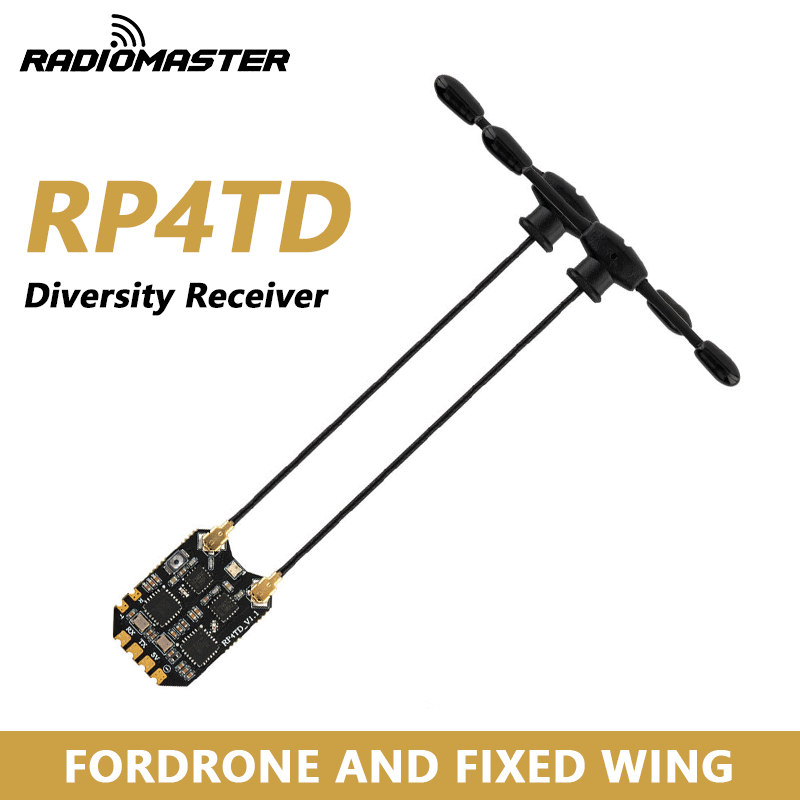 Foxeer Reaper Extreme 2.5W Vtx - RadioMaster RP4TD ExpressLRS 2,4GHz Diversity-Empfänger mit