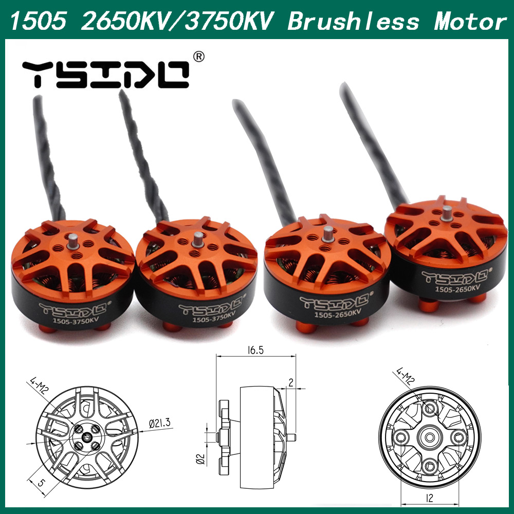 Walksnail Avatar Hd Goggles X - 4 Stück YSIDO 1505 2650KV 3750KV