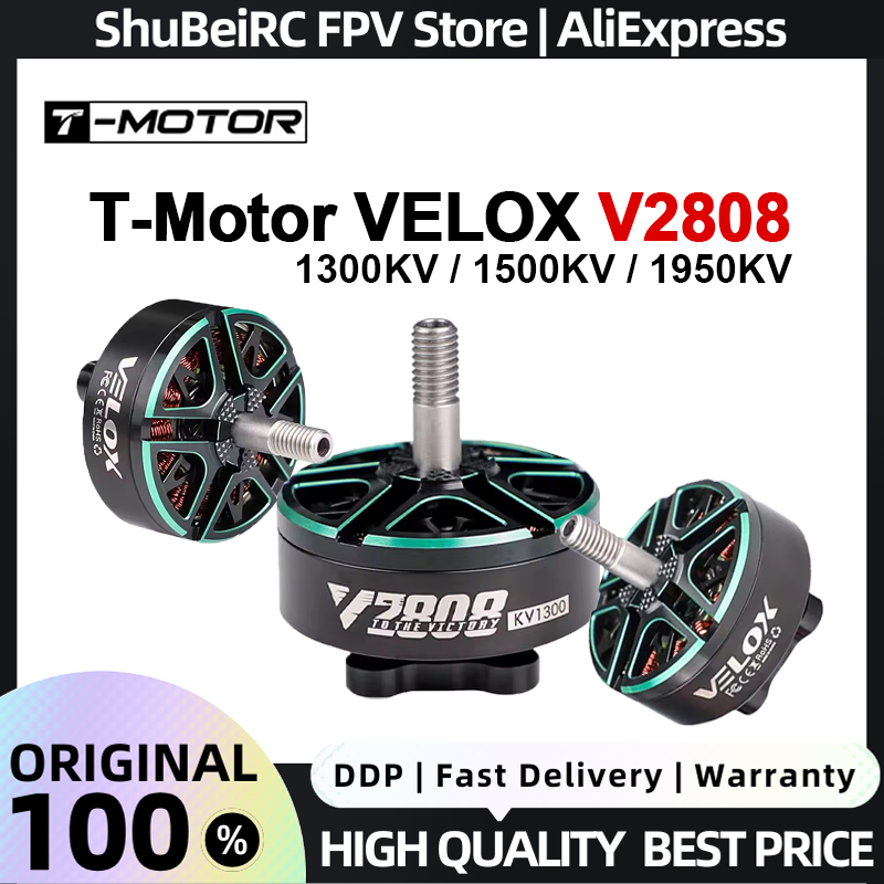 T-Motor VELOX V2808 Bürstenlos – Walksnail Avatar Hd Goggles X Bewertung und Preis