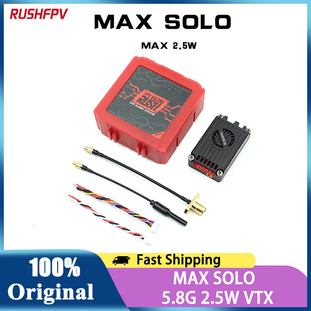 RUSHFPV RUSH MAX SOLO 5,8GHz 2 – Rushfpv Rush Max Solo 5.8G 2.5W Vtx Bewertung und Preis