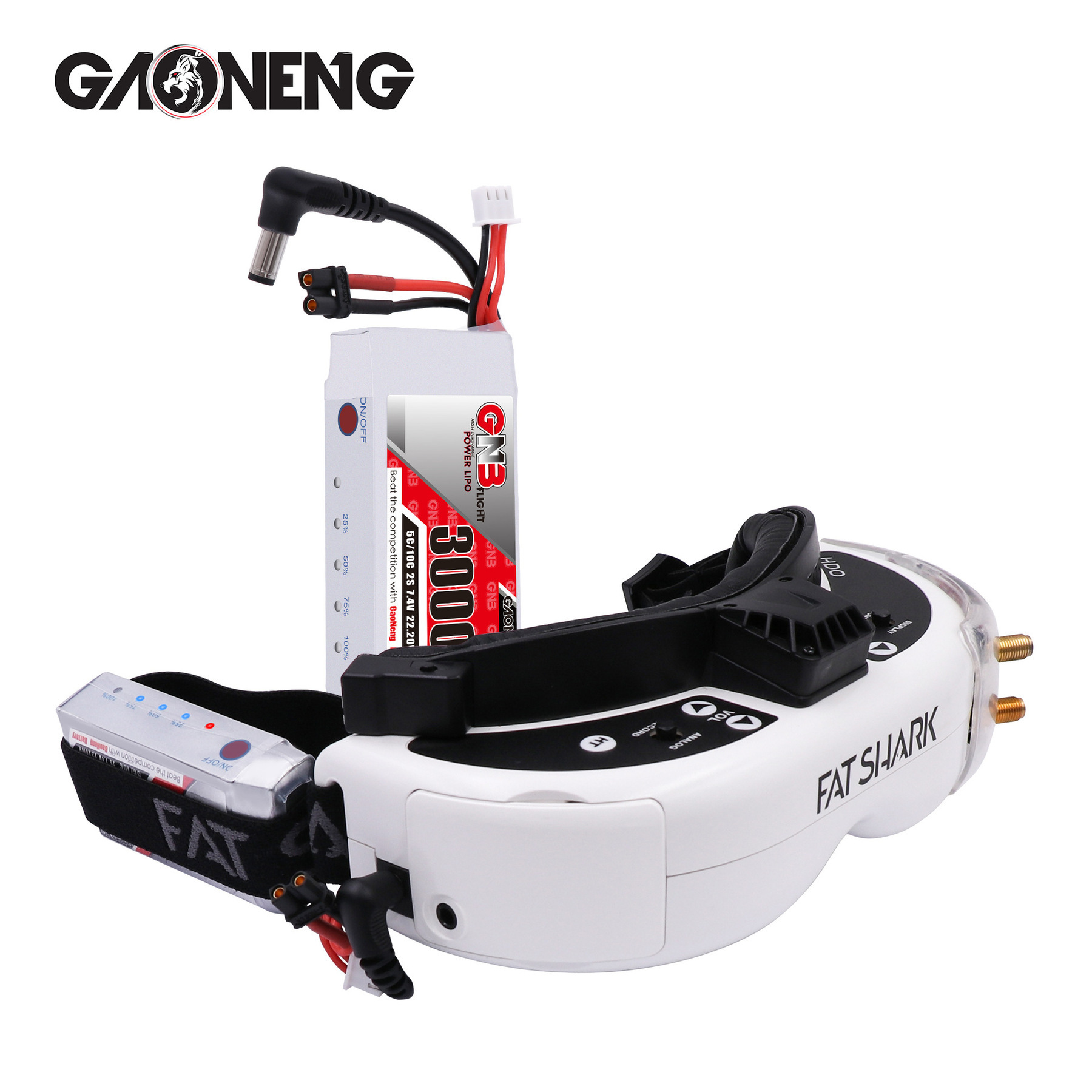 Gnb 2s 7,4 v 3000mah 5c/10c Li – Skyzone Sky04X Pro Oled Fpv Goggles Bewertung und Preis
